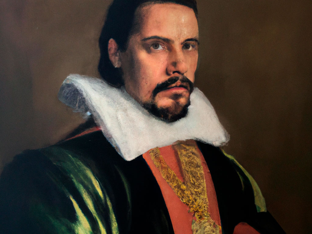 Diego Velázquez con inteligencia artificial