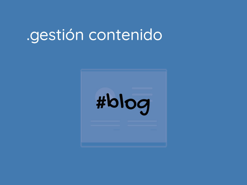 Optimización del blog y porfolio de una web