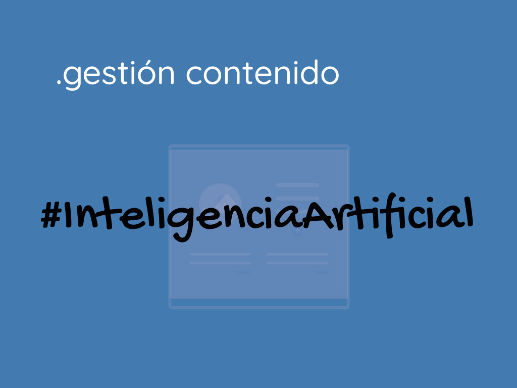 Contenido del blog y porfolio con ayuda de inteligencia artificial